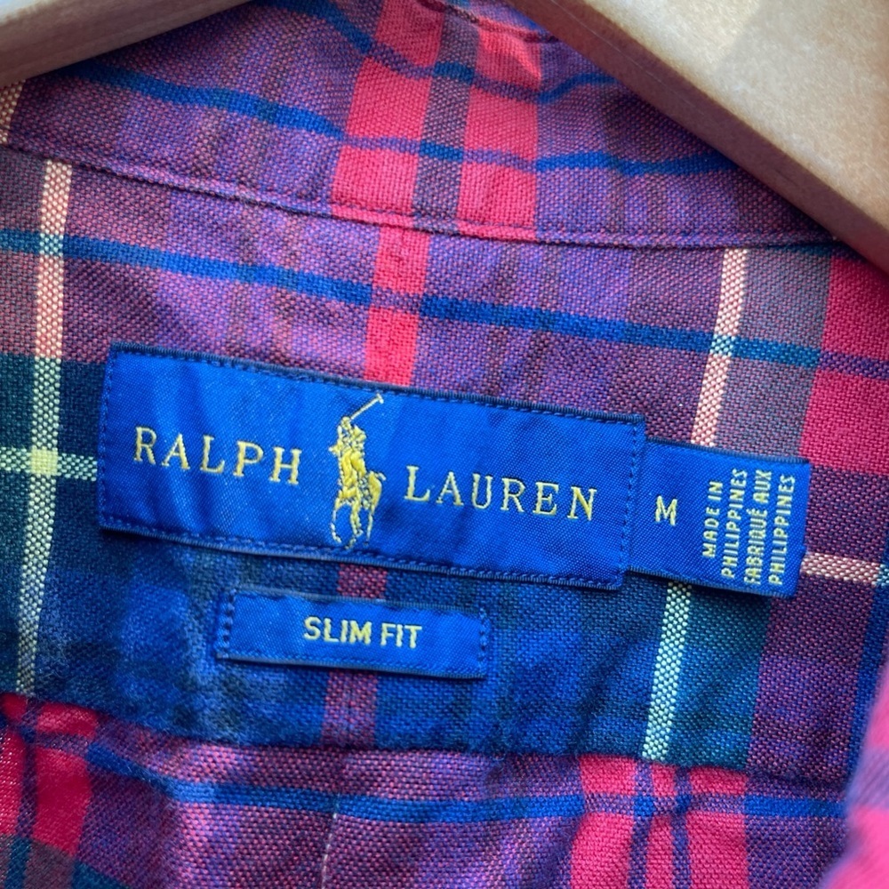 Polo Ralph Lauren Boy's Button Shirt
Size Large (14-16) Youth Kids Plaid Multico - Picture 3 of 9